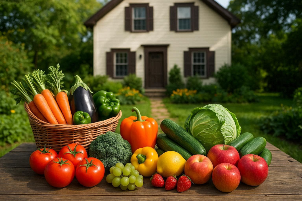 Fresh Fruits and Vegetables